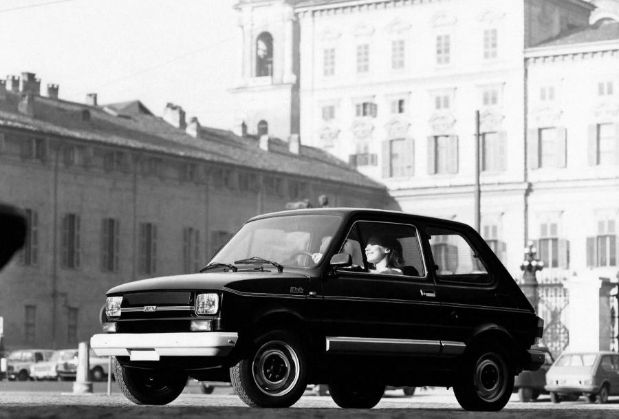 Fiat 126 Black '1978